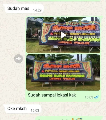 Pengiriman Papan Bunga Cikunir