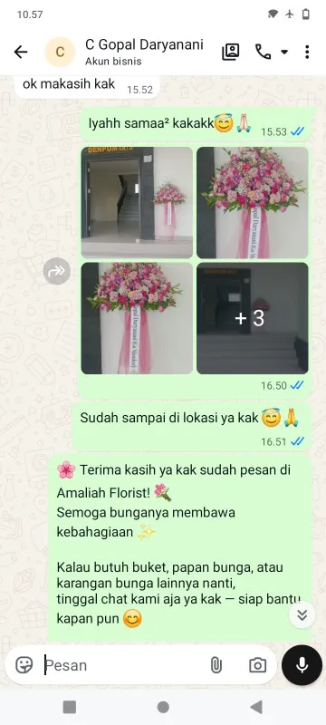 Pengiriman Karangan Bunga Cikunir