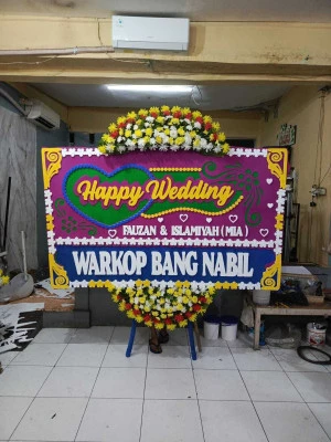 Papan Bunga di Cikunir