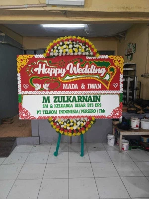 Papan Bunga di Cikunir