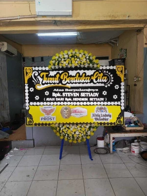 Papan Bunga di Cikunir