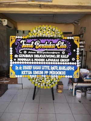 Papan Bunga di Cikunir